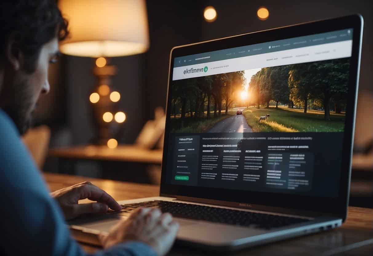 A website being updated with fresh content and design revamps, showcasing engagement and trust-building