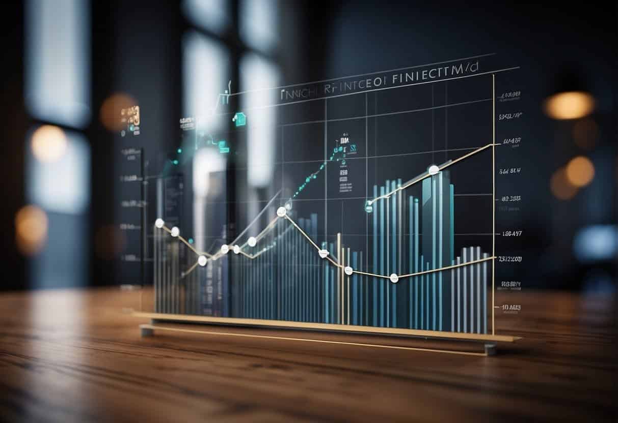 A bar graph showing fintech regulations rising steadily over time