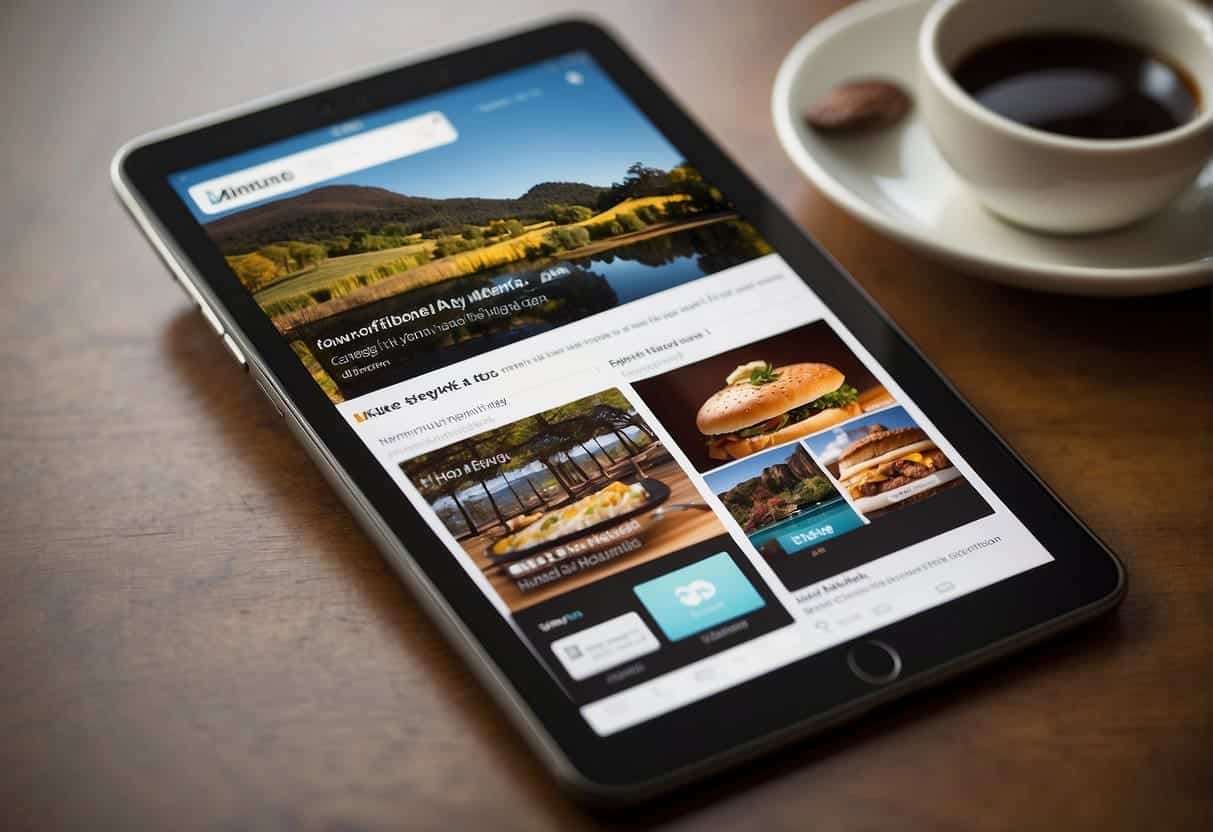 A smartphone and a tablet displaying a website with easy-to-navigate menus and responsive design