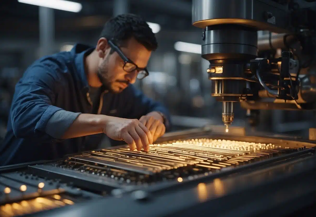 AI analyzes patterns in traditional craft production, guiding machinery to create intricate designs. The fusion of AI and craftsmanship is evident in the seamless integration of technology into the manufacturing process