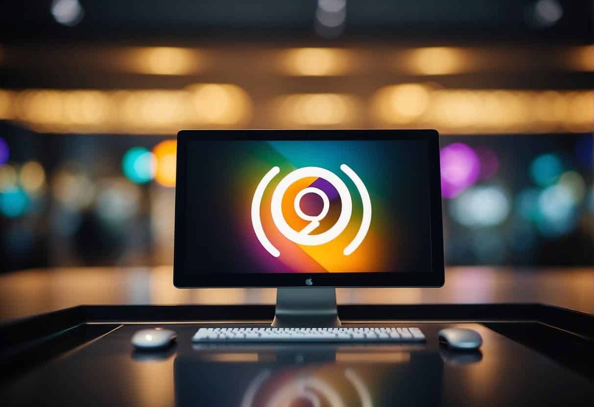 A website logo and color scheme reflect a brand's identity. The site's layout and content cater to the target audience, positioning the brand in the market