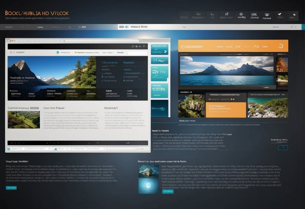 A website with clear navigation, balanced visuals, and readable text. User-friendly design promotes ease of use and engagement
