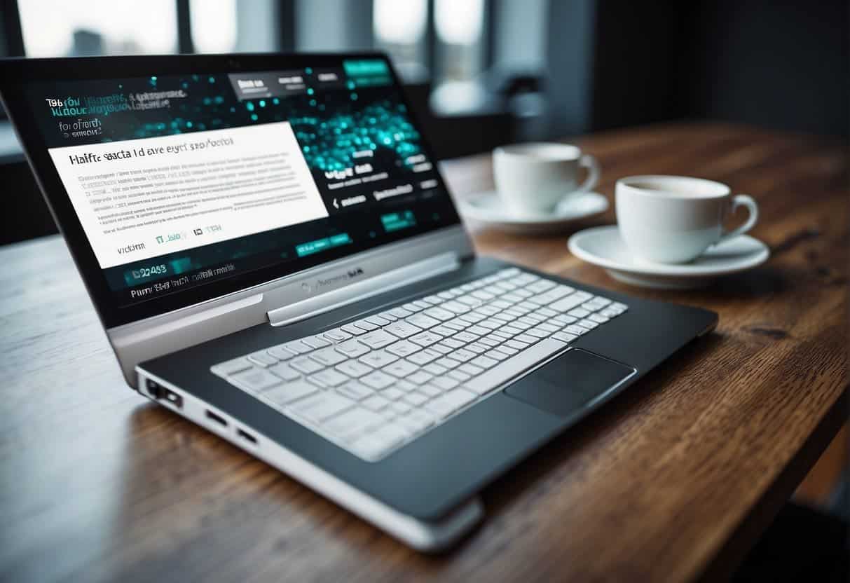 A website with clear visual hierarchy: bold headlines, larger images, and contrasting colors draw attention. Transparency adds depth and layers to the design