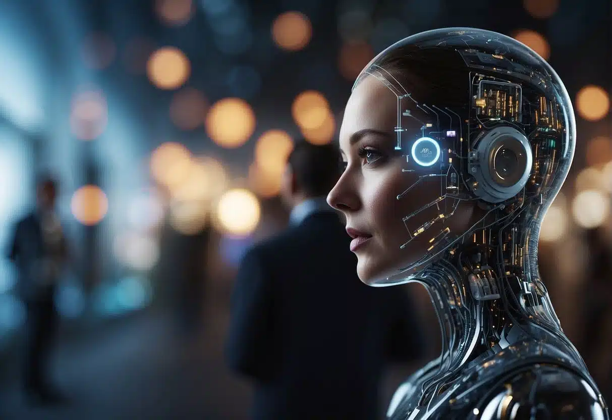 AI interacts with diverse web users, tailoring experiences based on user consent. Dynamic personalization ensures engaging, ethical interactions
