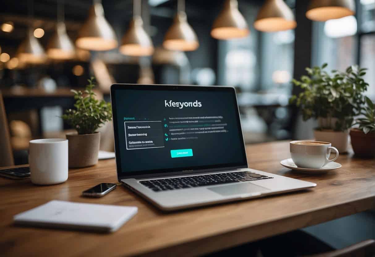 An e-commerce website with SEO strategies: Keywords, meta tags, and backlinks. Product pages optimized for search engines. High-quality content and user-friendly navigation