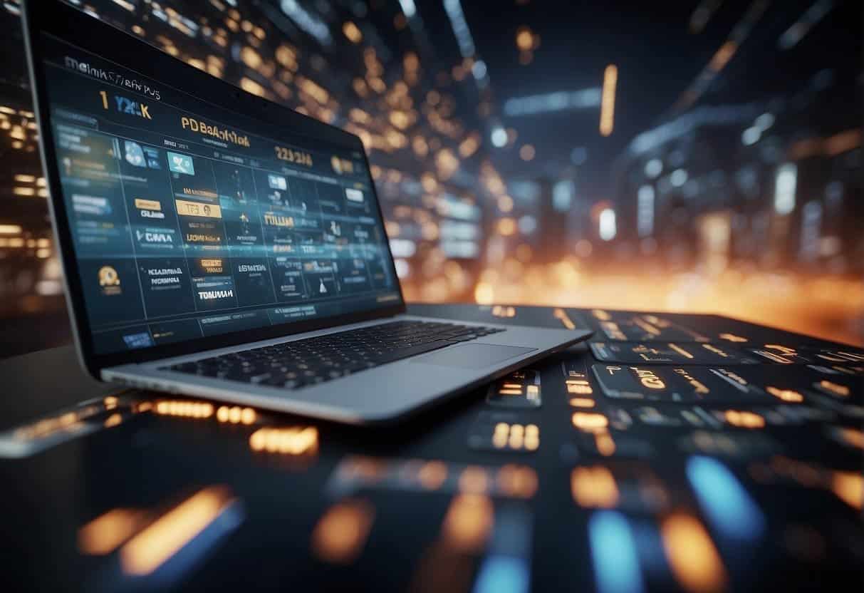 Keywords and ads clash in a digital arena, driving sales and revenue. SEO and PPC battle for supremacy, influencing consumer behavior