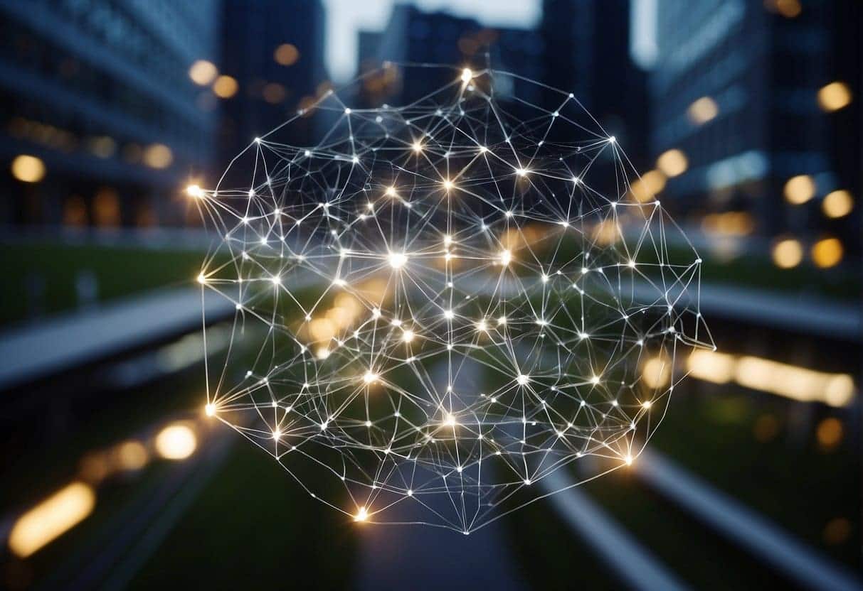 A web of interconnected pathways leads to a central hub, with clear signposts and markers guiding the way. The structure is open and easily navigable, with no dead ends or obstacles