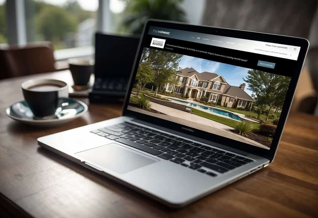A home builder's website ranks high in local search results, attracting new customers and driving business growth