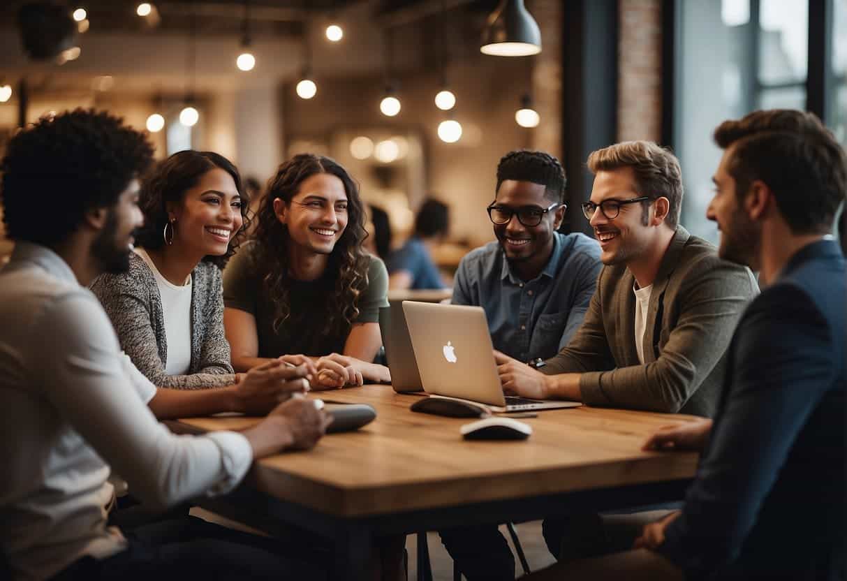 Building and Maintaining an Online Community through Interactive Blogging