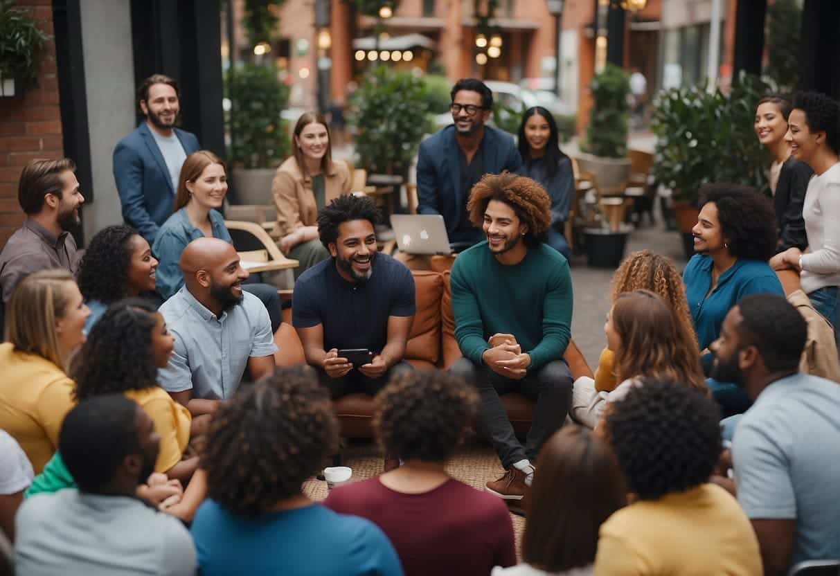 Building and Maintaining an Online Community through Interactive Blogging