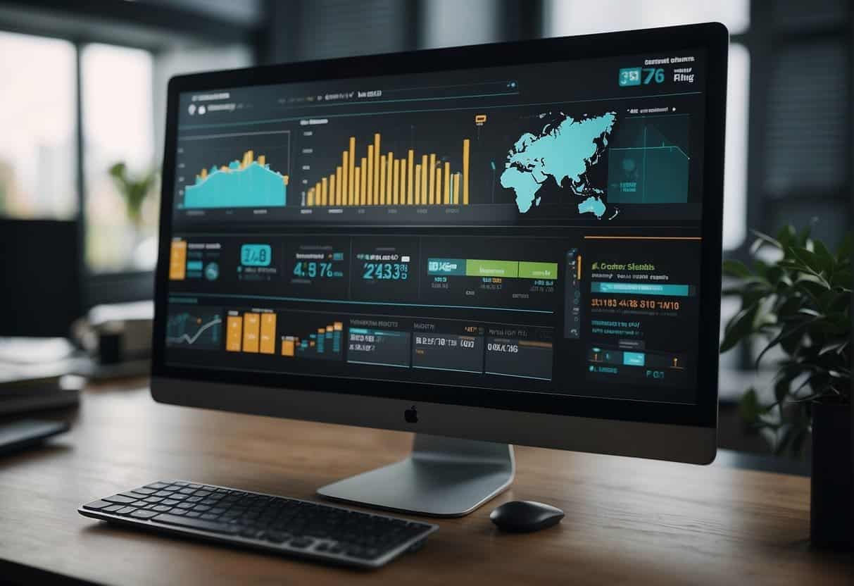 A customer browsing a website seamlessly connects with a headless commerce platform through a content management system, enhancing their overall experience