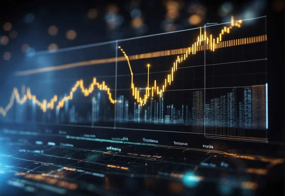 A graph showing an upward trend with the words "Business Growth and ROI" and "Big Data in Marketing" prominently displayed