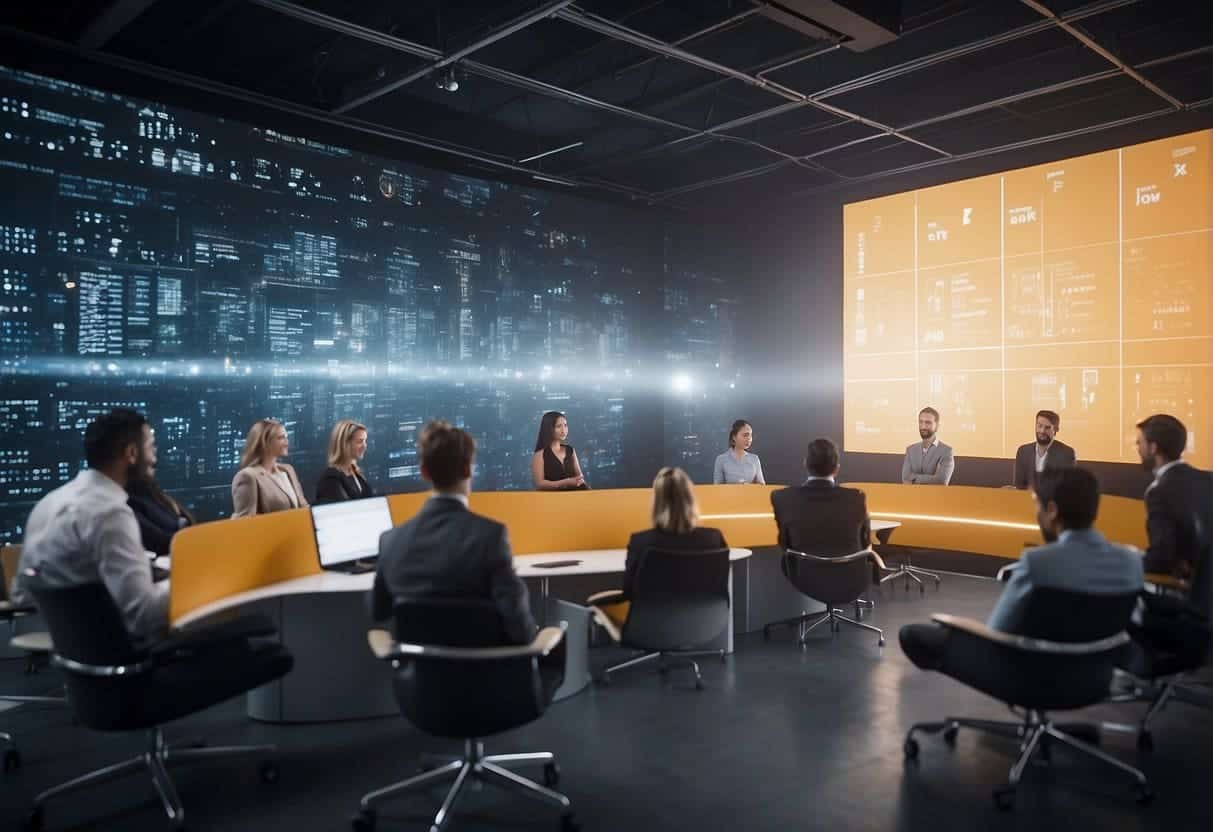 AI seamlessly integrates with eLearning platforms, tailoring personalized learning experiences for employees. The technology facilitates employee development through adaptive learning algorithms