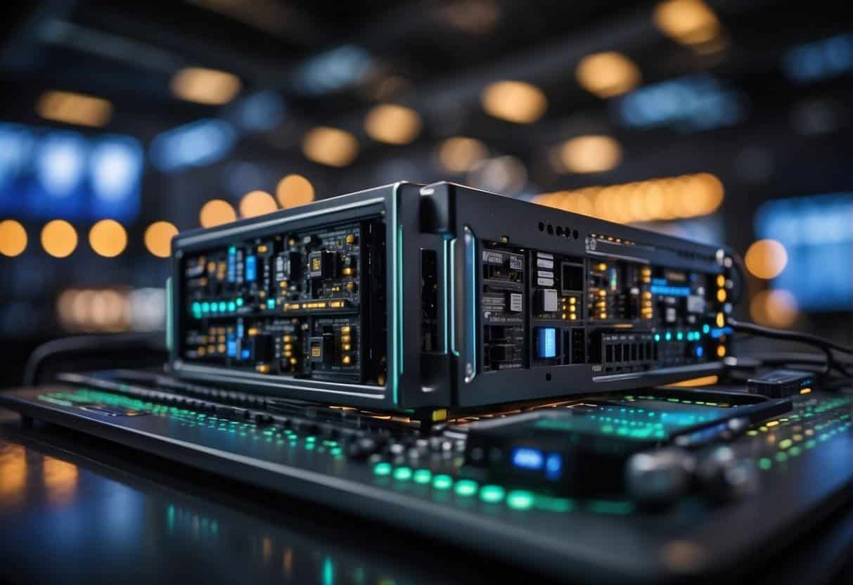 A network of interconnected IT systems with MarTech tools seamlessly integrated, showcasing transformative case studies