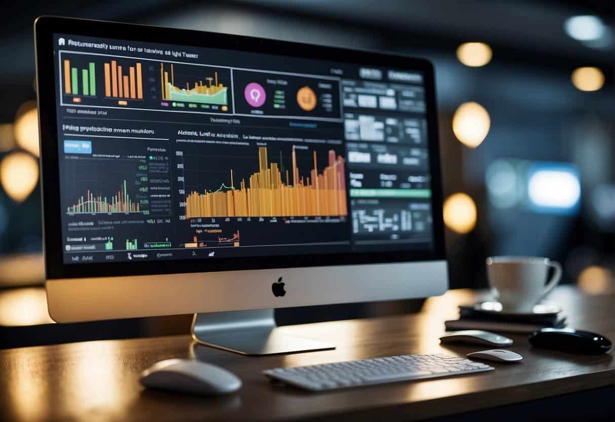 Various marketing technologies and platforms are depicted as powerful tools for growth hacking, including social media, analytics, automation, and AI