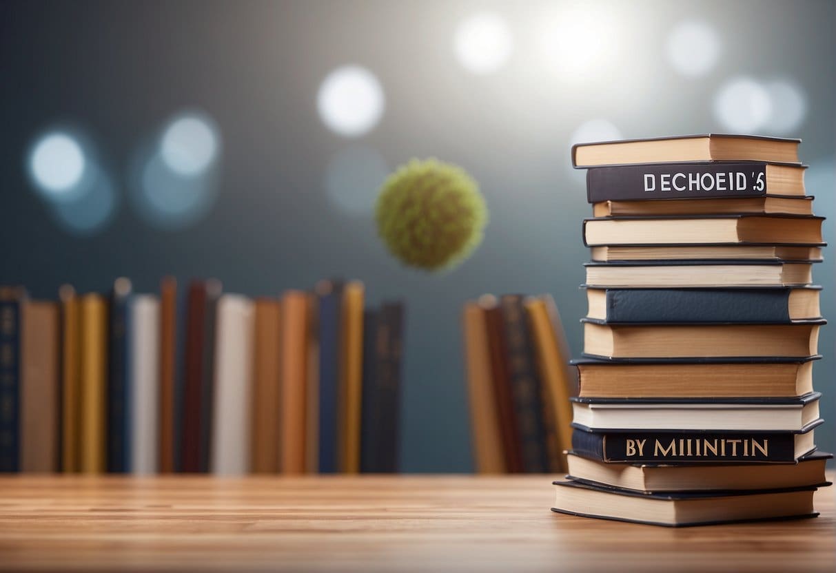 A stack of books labeled "Frequently Asked Questions Beginner's AI Training" with a banner that reads "Technical Skills Not Required" above them