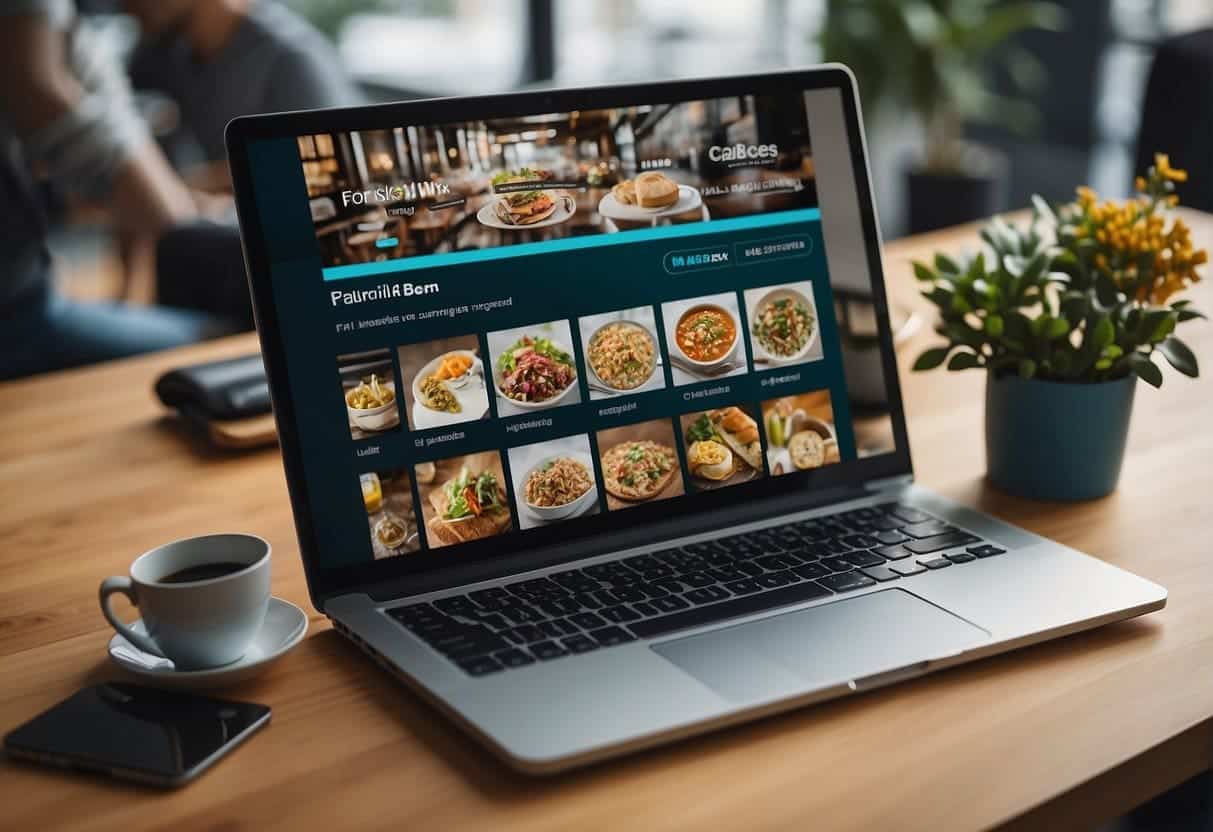 A diverse group of businesses using Wix, from small startups to established companies, all benefiting from its customizable features and user-friendly interface