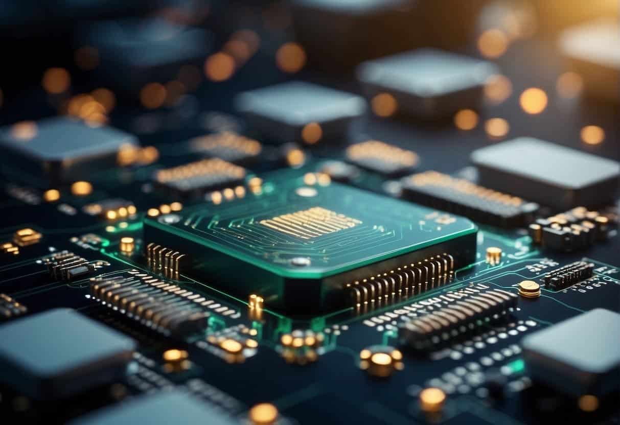 An AI system processes data, with various inputs and outputs, in a structured and logical manner, to make decisions