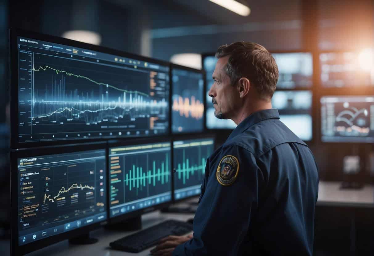A real-time crisis response AI system monitors and analyzes data from small operations, alerting and providing guidance for crisis management