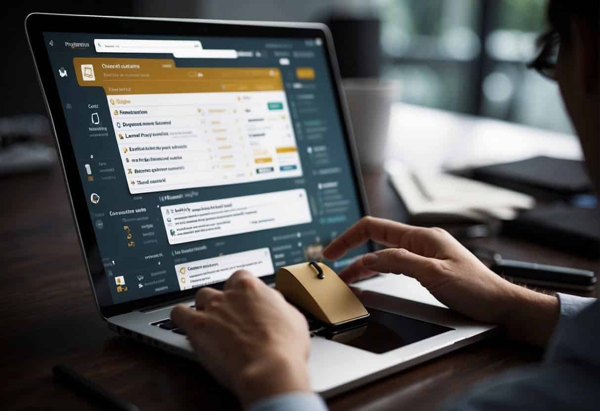 A website checklist is being reviewed and checked off, with a focus on post-launch strategies and pre-launch SEO