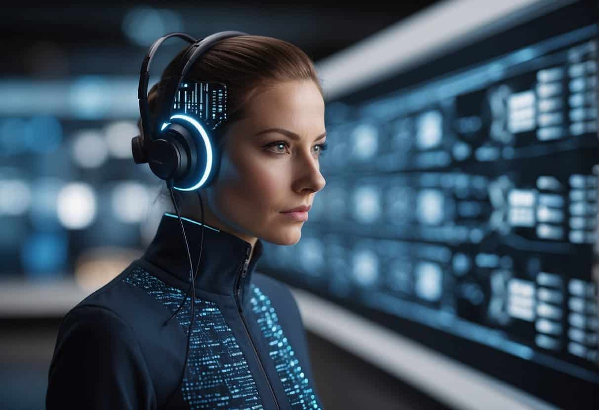A digital twin of a product undergoes AI analysis for enhanced development and customer service