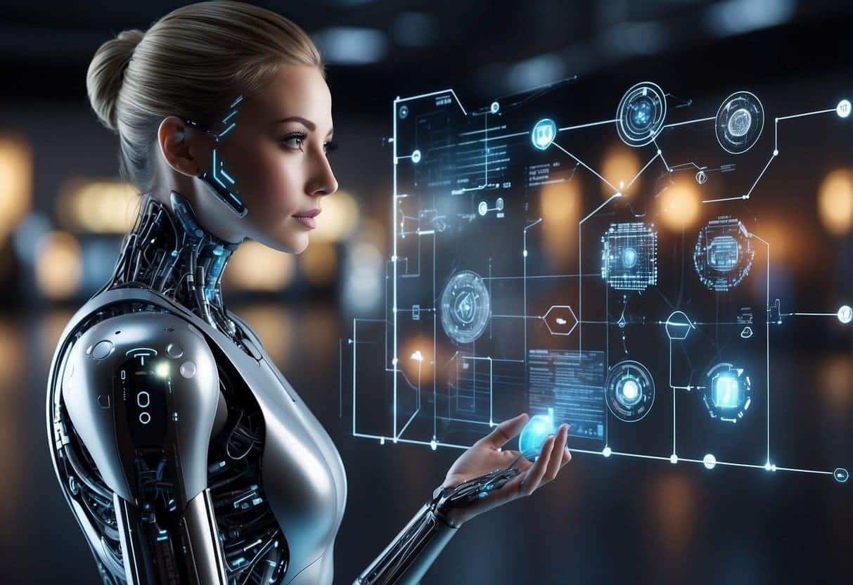AI enhances digital twin capabilities, optimizing product development and customer service. It integrates data and simulates real-world scenarios, improving efficiency and decision-making