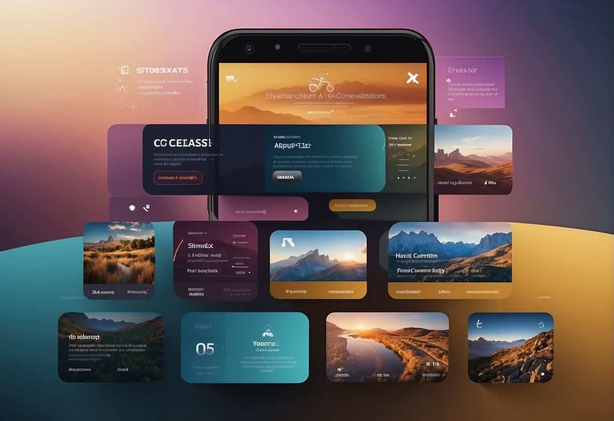 An AI-powered e-commerce interface dynamically personalizes product recommendations for each user, increasing engagement and sales