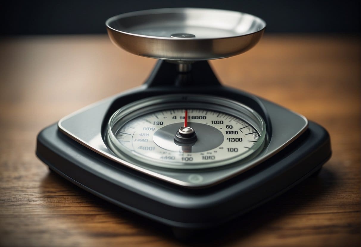 A scale with various factors (e.g. price, durability, design) ranked from high to low, surrounded by symbols representing quality