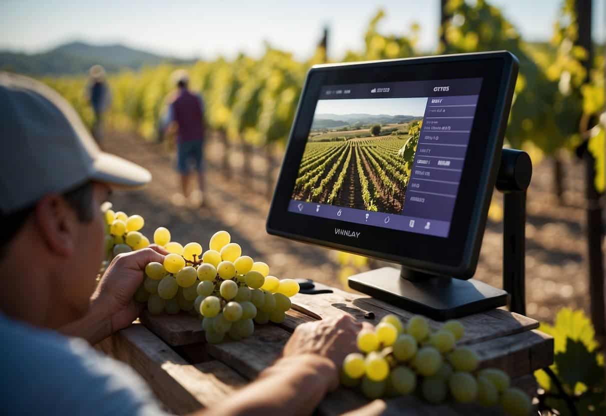 Vineyard workers use AI to monitor grape health and optimize harvest timing. In the winery, AI assists in fermentation control and quality assessment. Finally, AI aids in consumer engagement through personalized recommendations and online sales