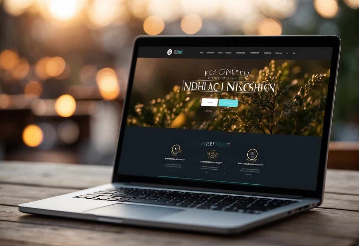 A website with consistent branding: logo, colors, and typography across all pages, creating a cohesive and professional image