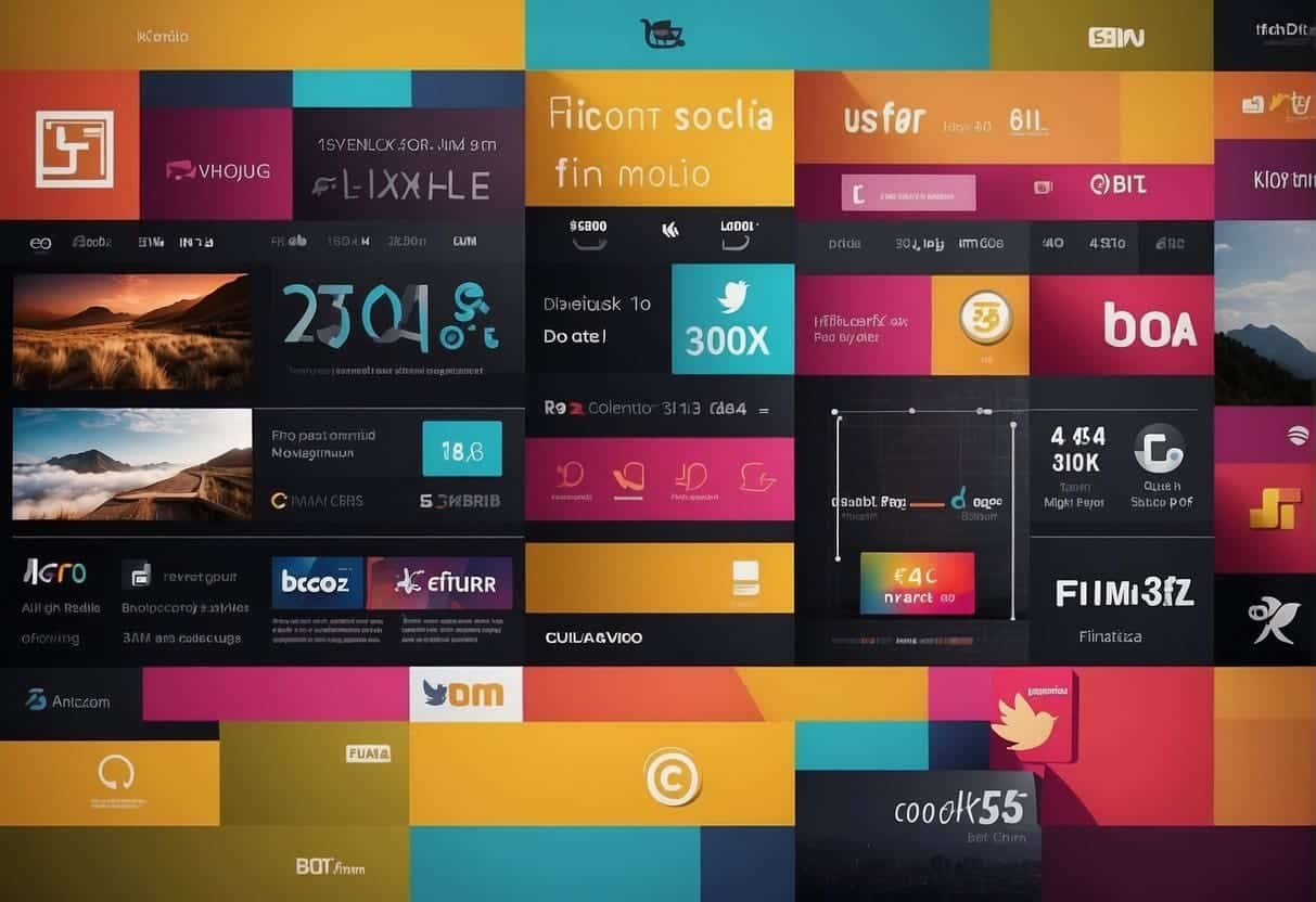 A vibrant color palette, bold typography, and dynamic composition create a modern and eye-catching social media graphic