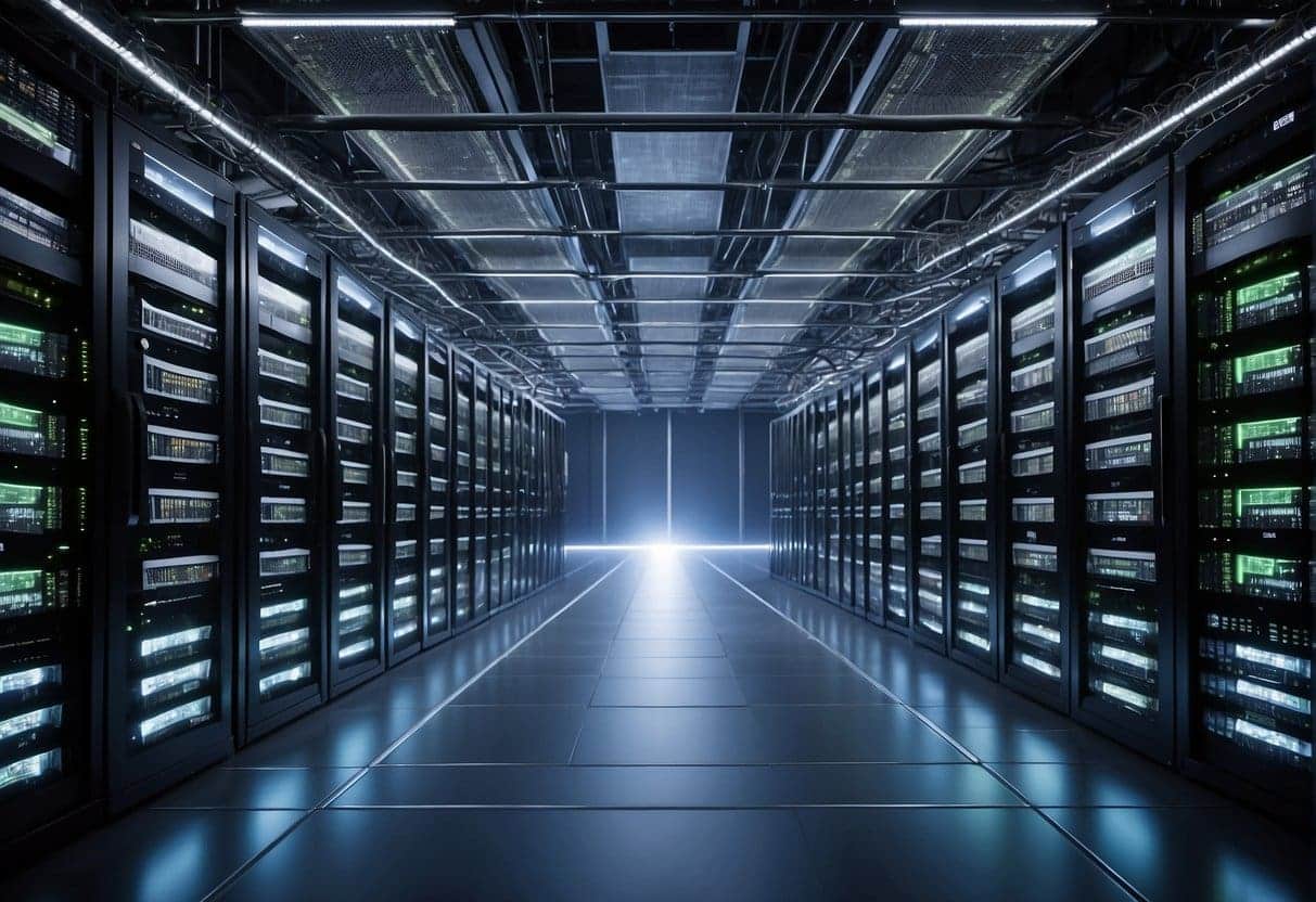 A network of servers distributes online content, improving web performance