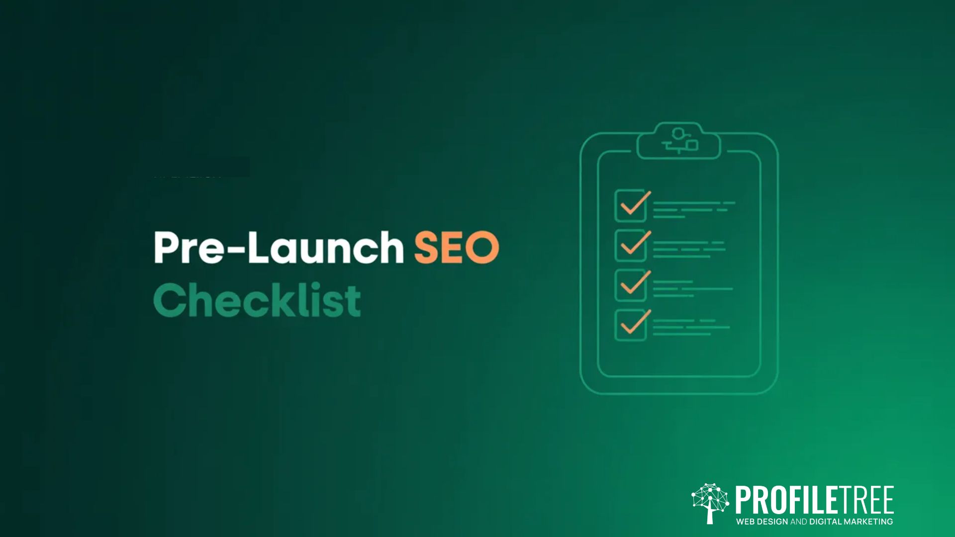 Pre-launch SEO Checklist