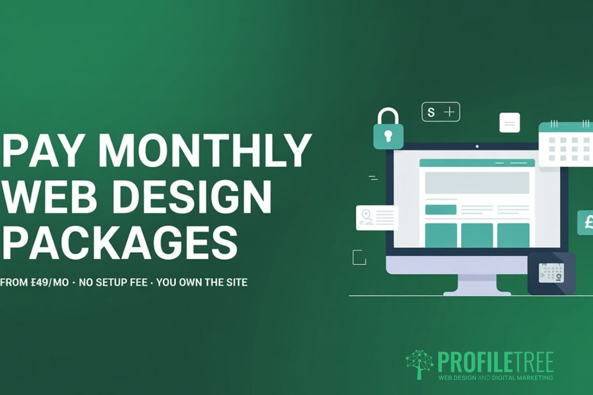 Web Design Monthly Packages