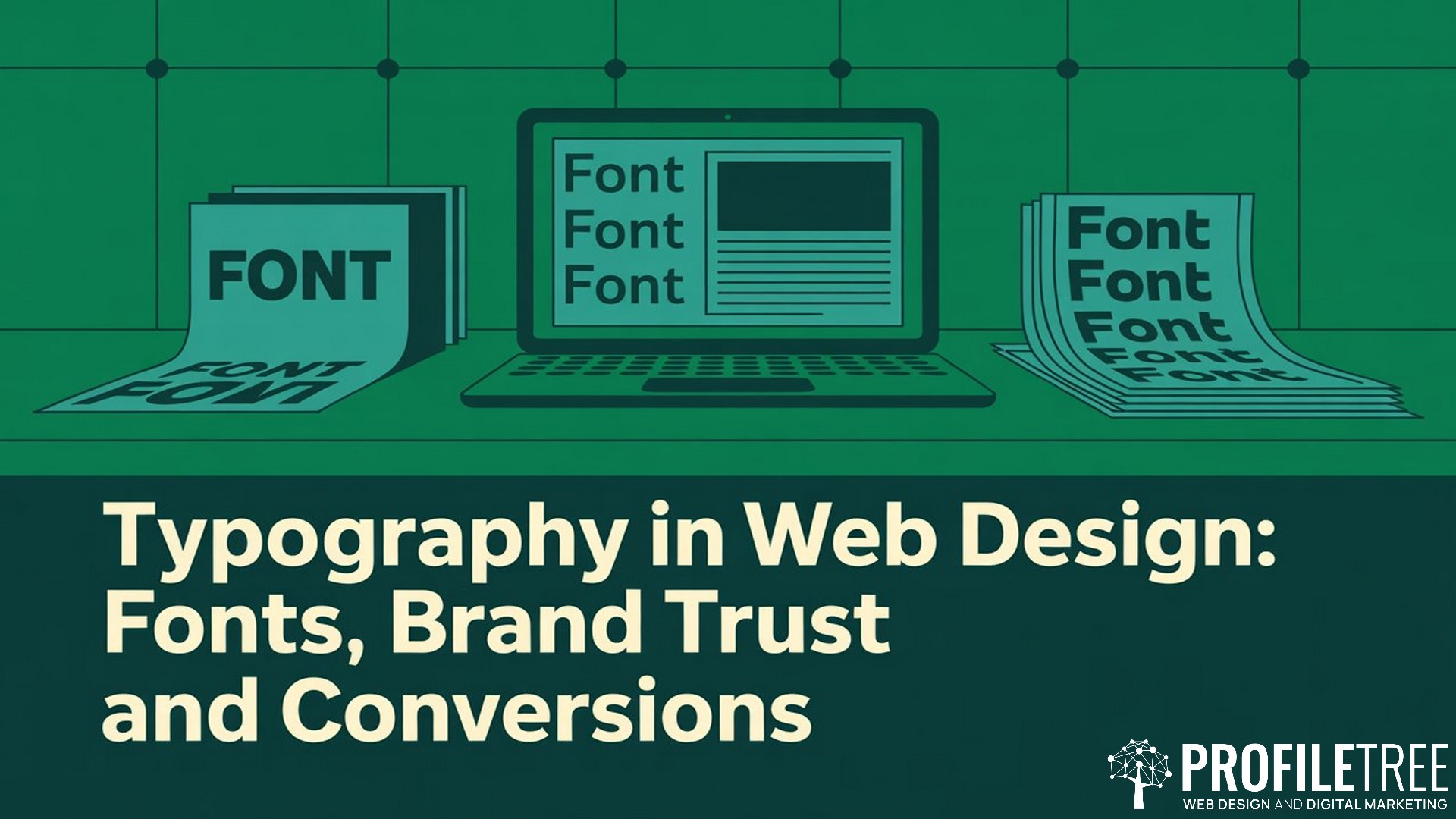 Typography in Web Design, Fonts, Brand Trust and Conversions