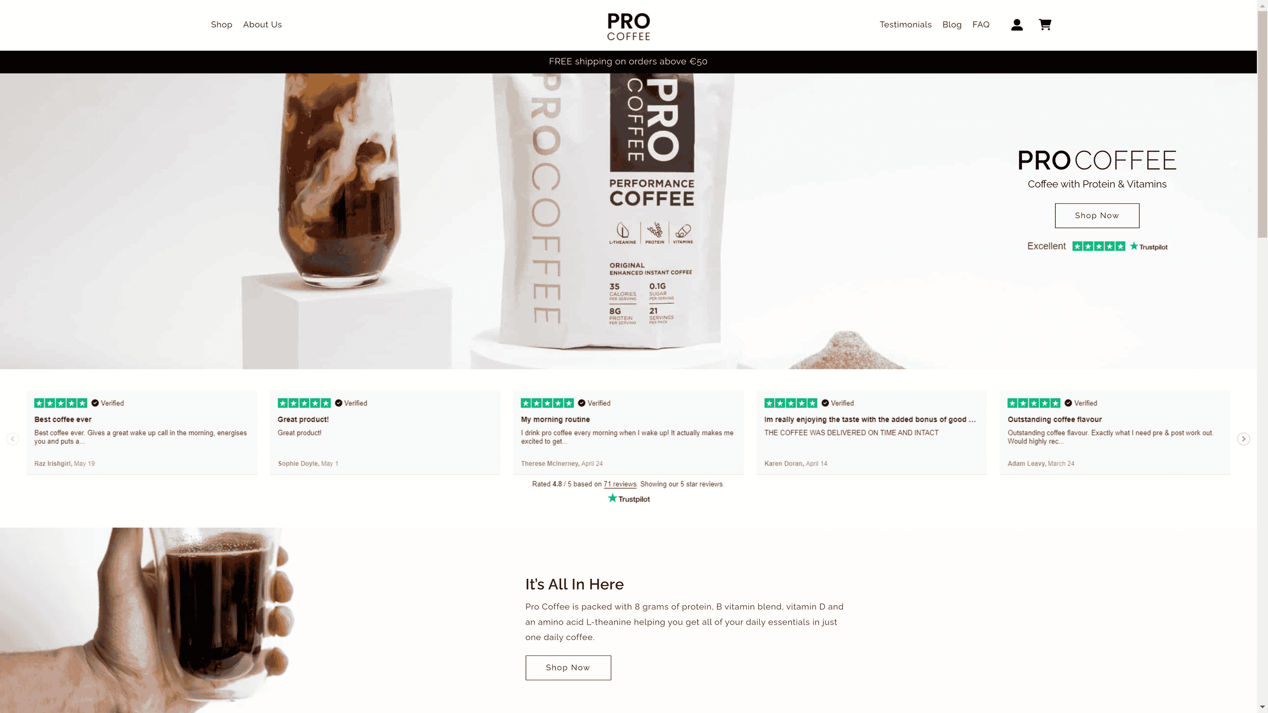 website design agency minimalist design example