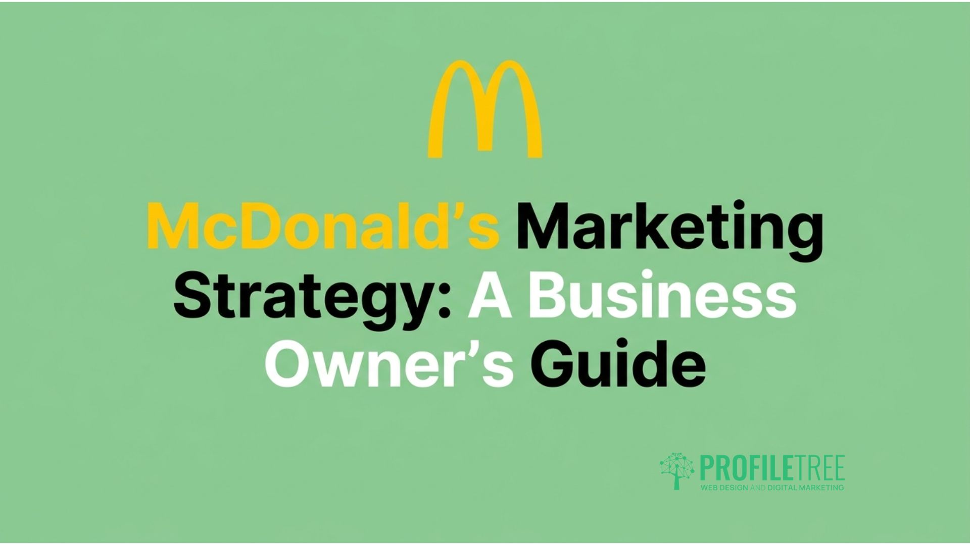 McDonald's Marketing Strategies