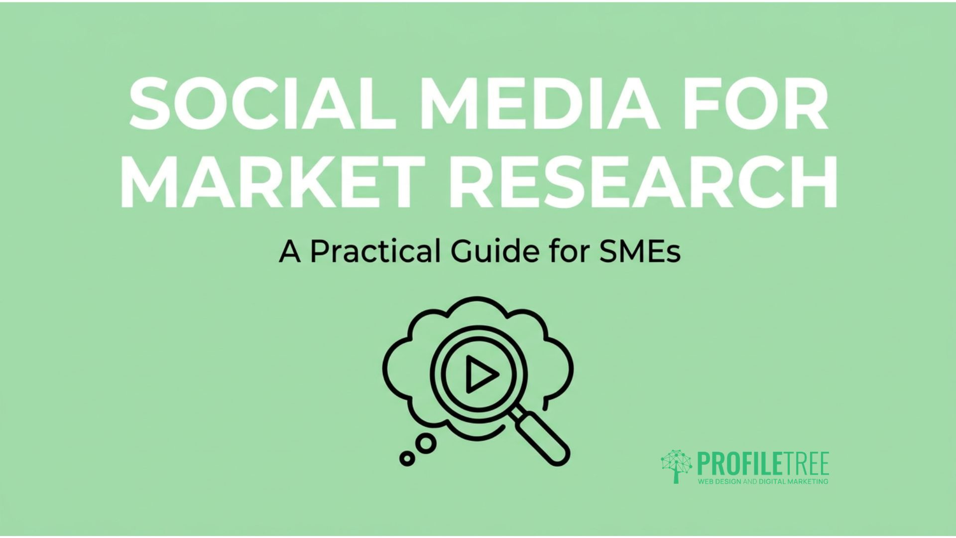 Social Media for Market Research