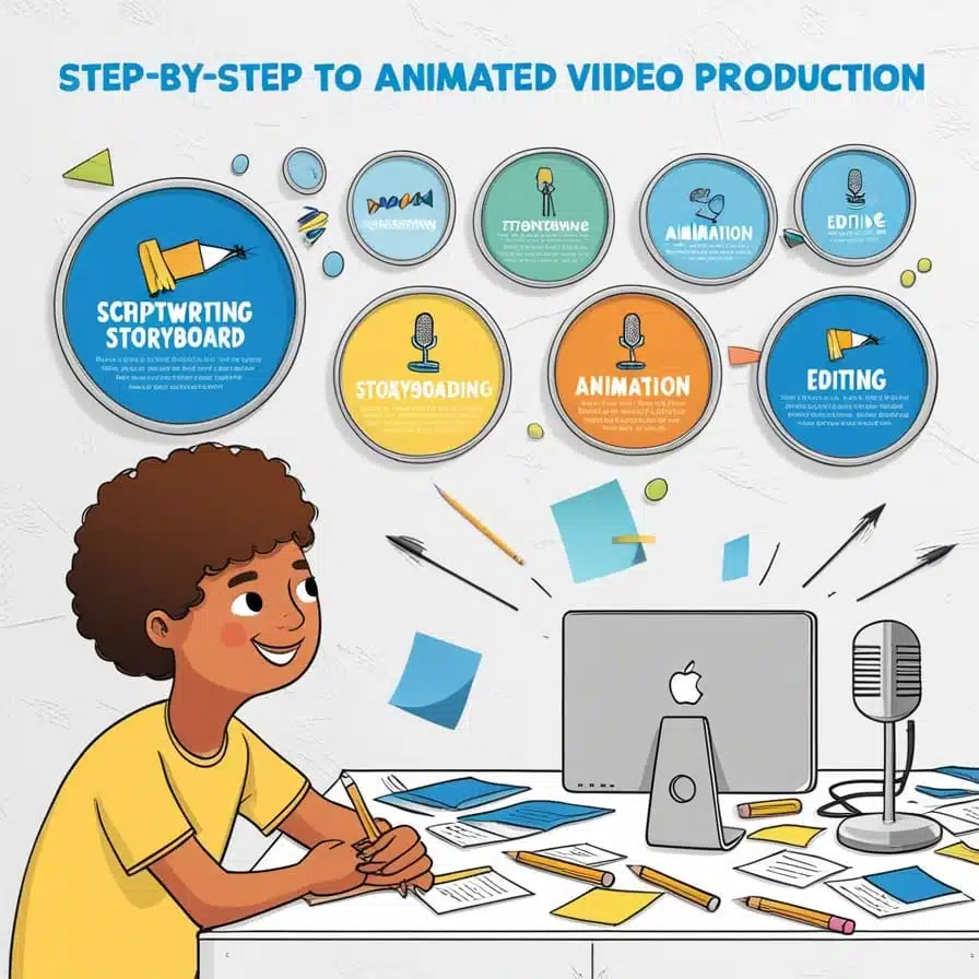 Animated Video Production: A Step-By-Step Guide to Get Started