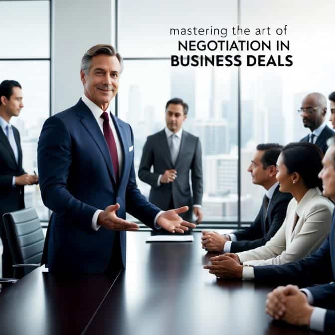 Mastering the Art of Negotiation in Business Deals