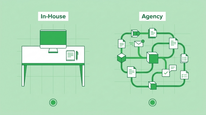 In-House Copywriters vs Outsourcing | ProfileTree