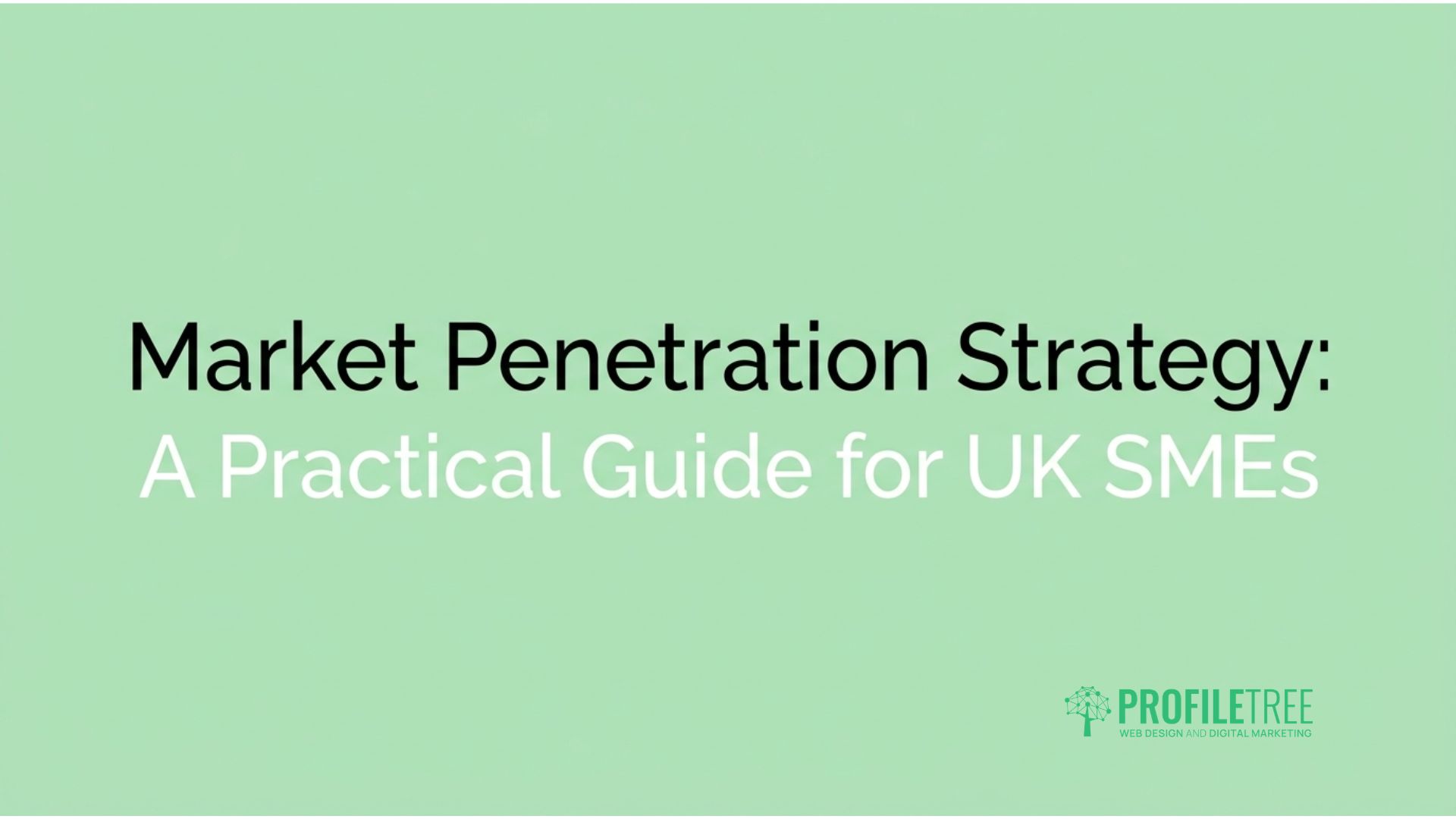 Market Penetration Strategy