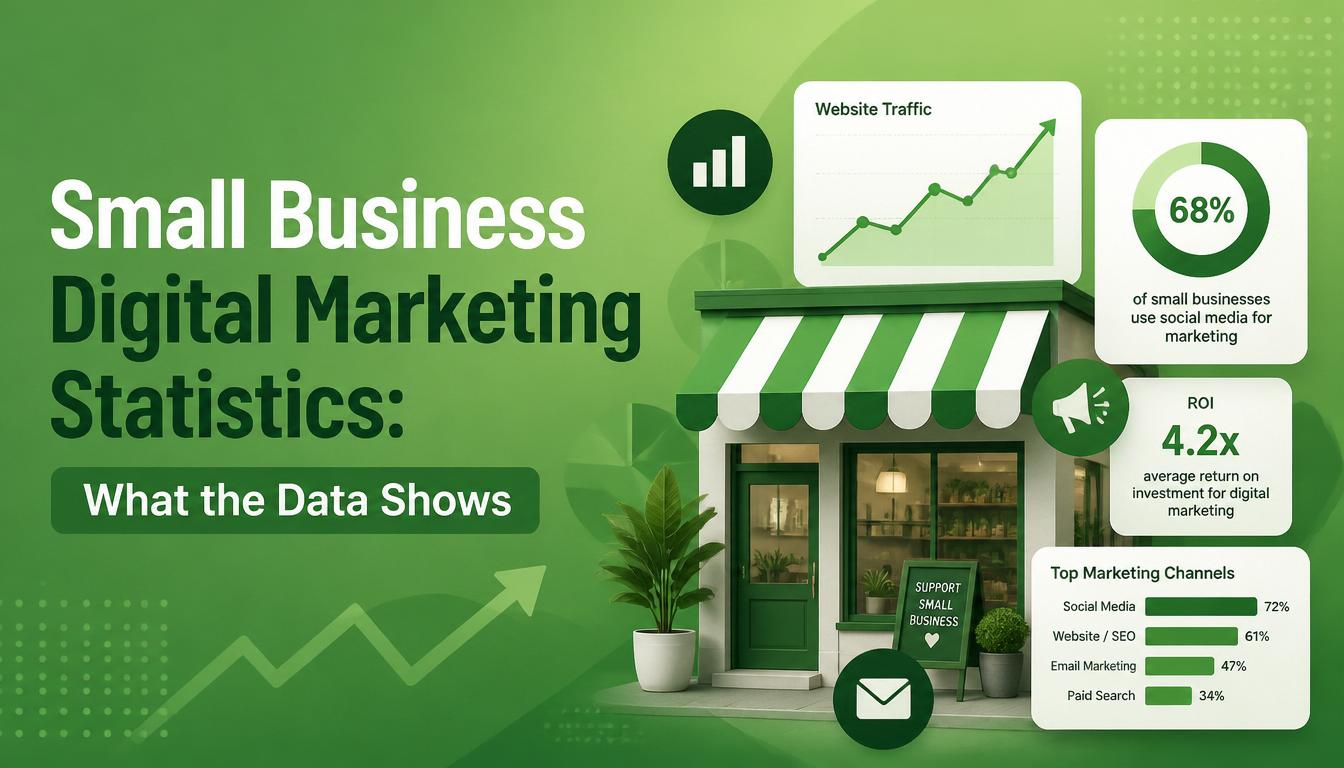 Small Business Digital Marketing Statistics: What the Data Shows