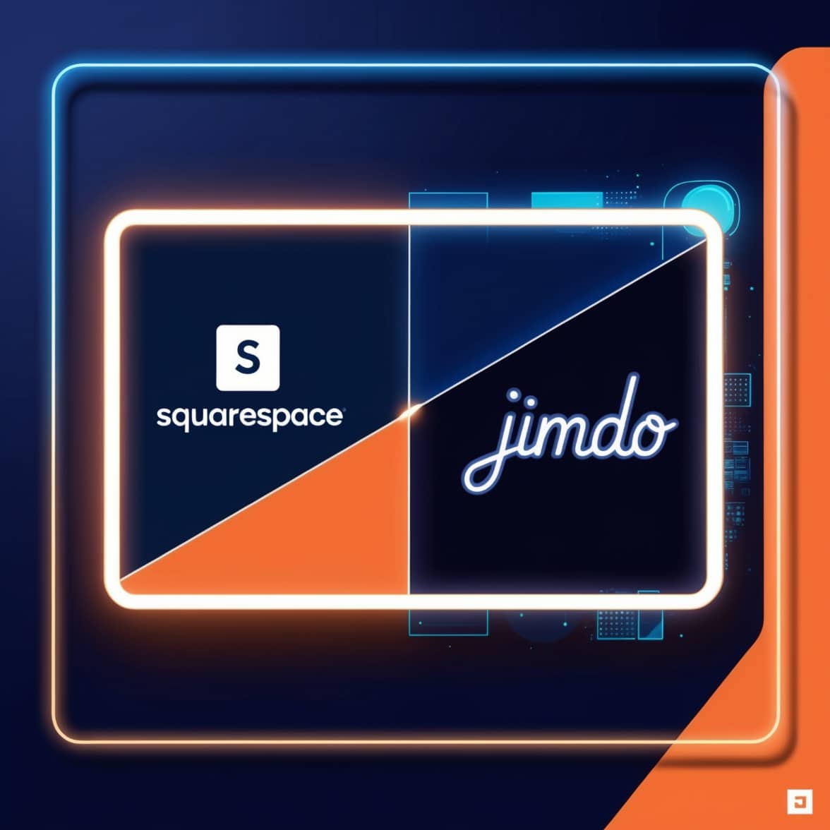 Squarespace and Jimdo
