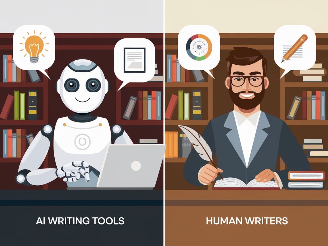 AI Writing Tools vs Human Writers