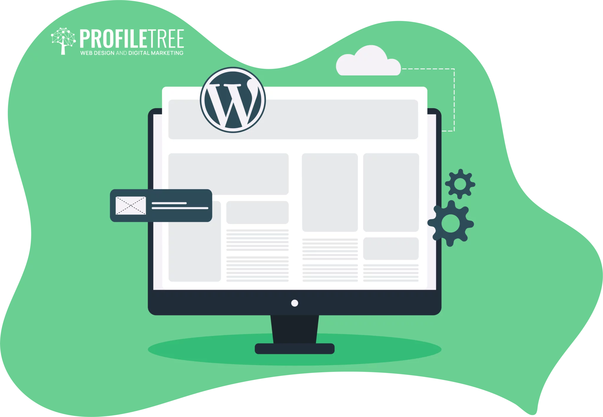 wordpress website without a domain