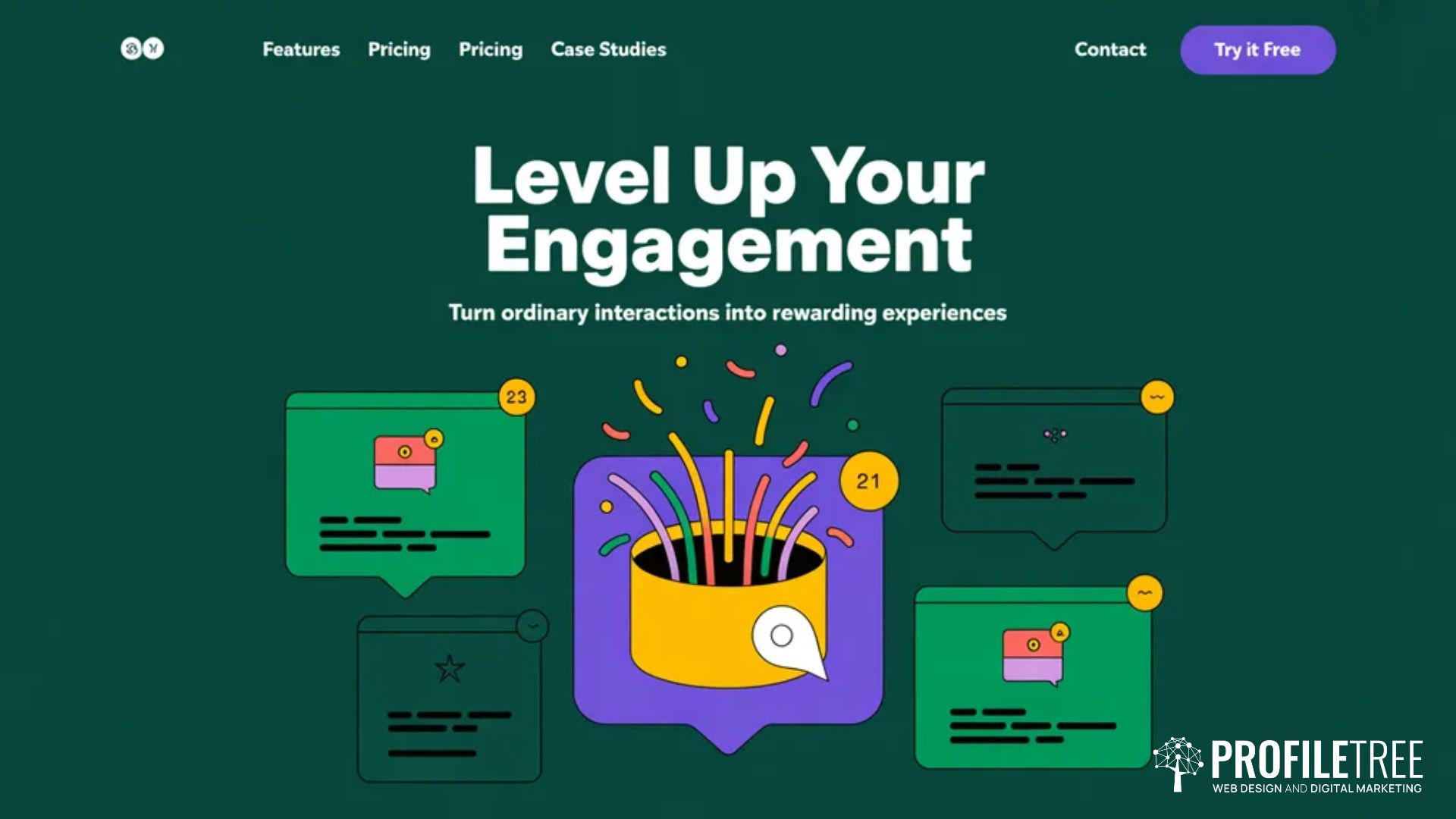 Website Gamification Popups