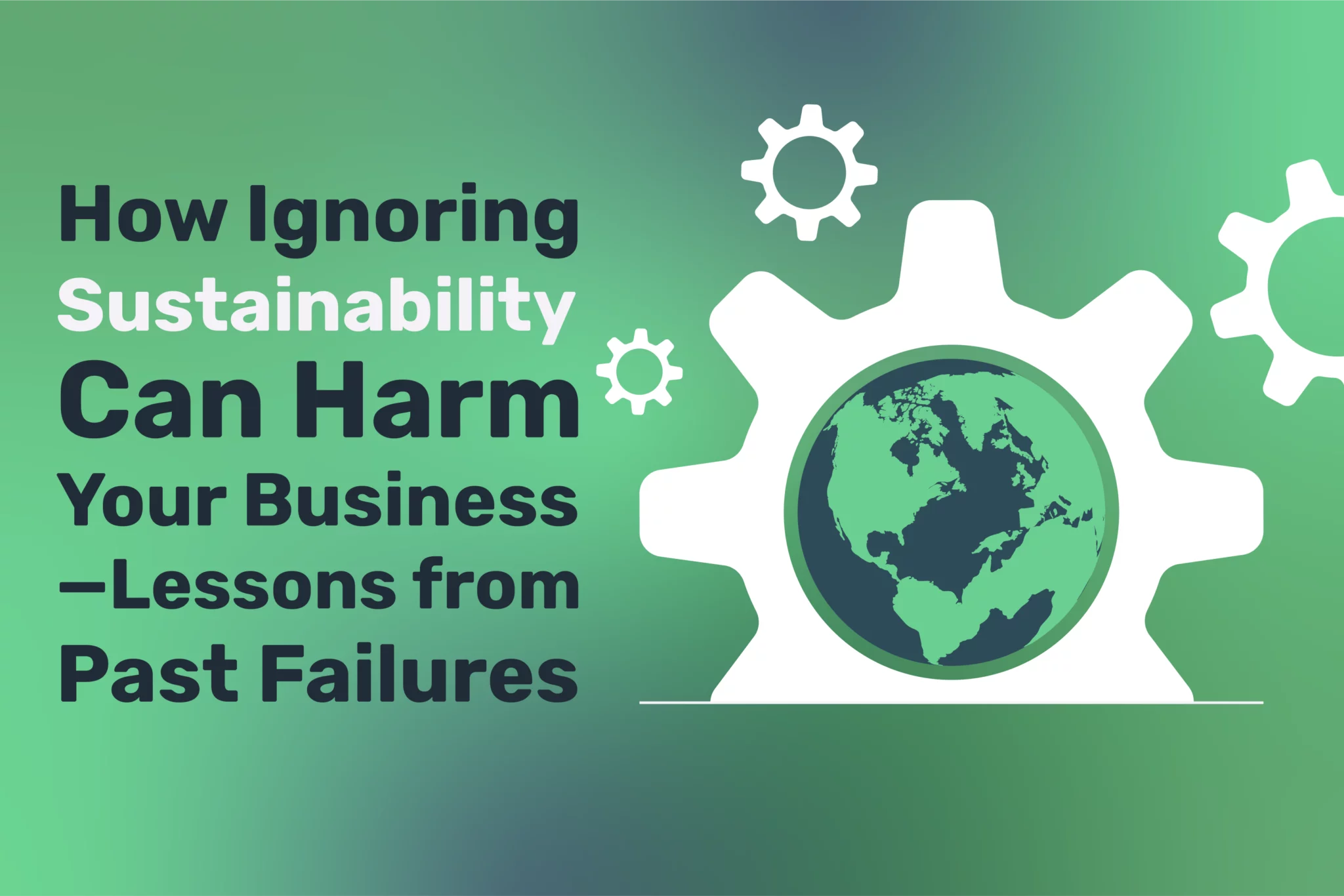 Ignoring Sustainability