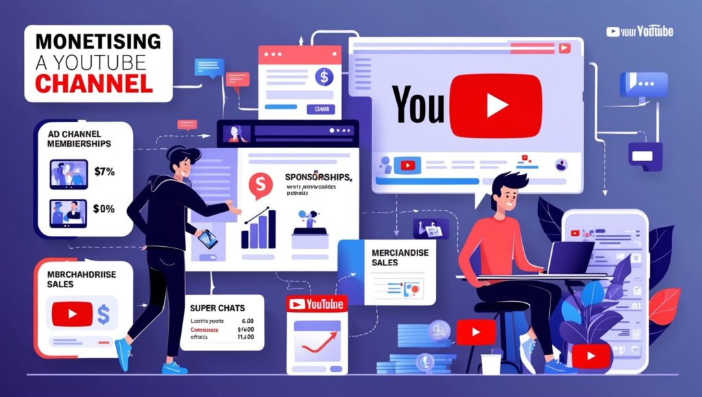 Monetising YouTube Channels