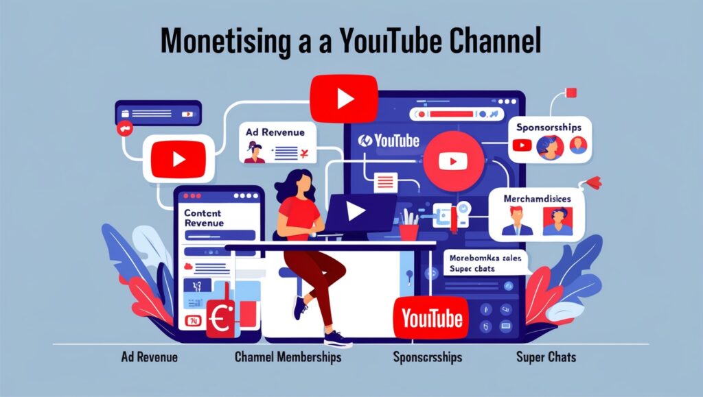 Monetising YouTube Channels